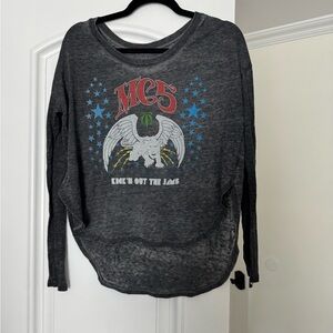 Chaser Gray MC5 Graphic Long Sleeve Tee